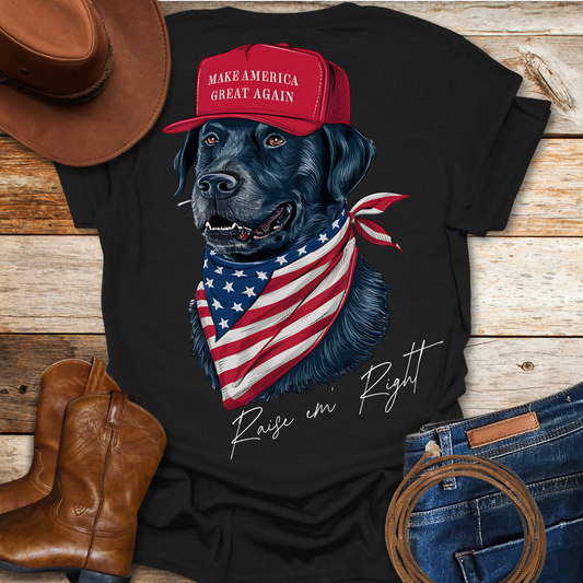 MAGA Black Lab T-Shirt