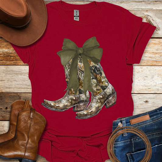 Camo Boots T-Shirt