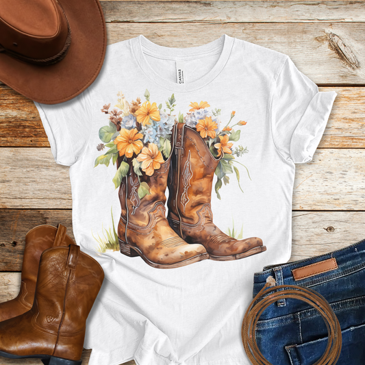 Purslane Boots T-Shirt