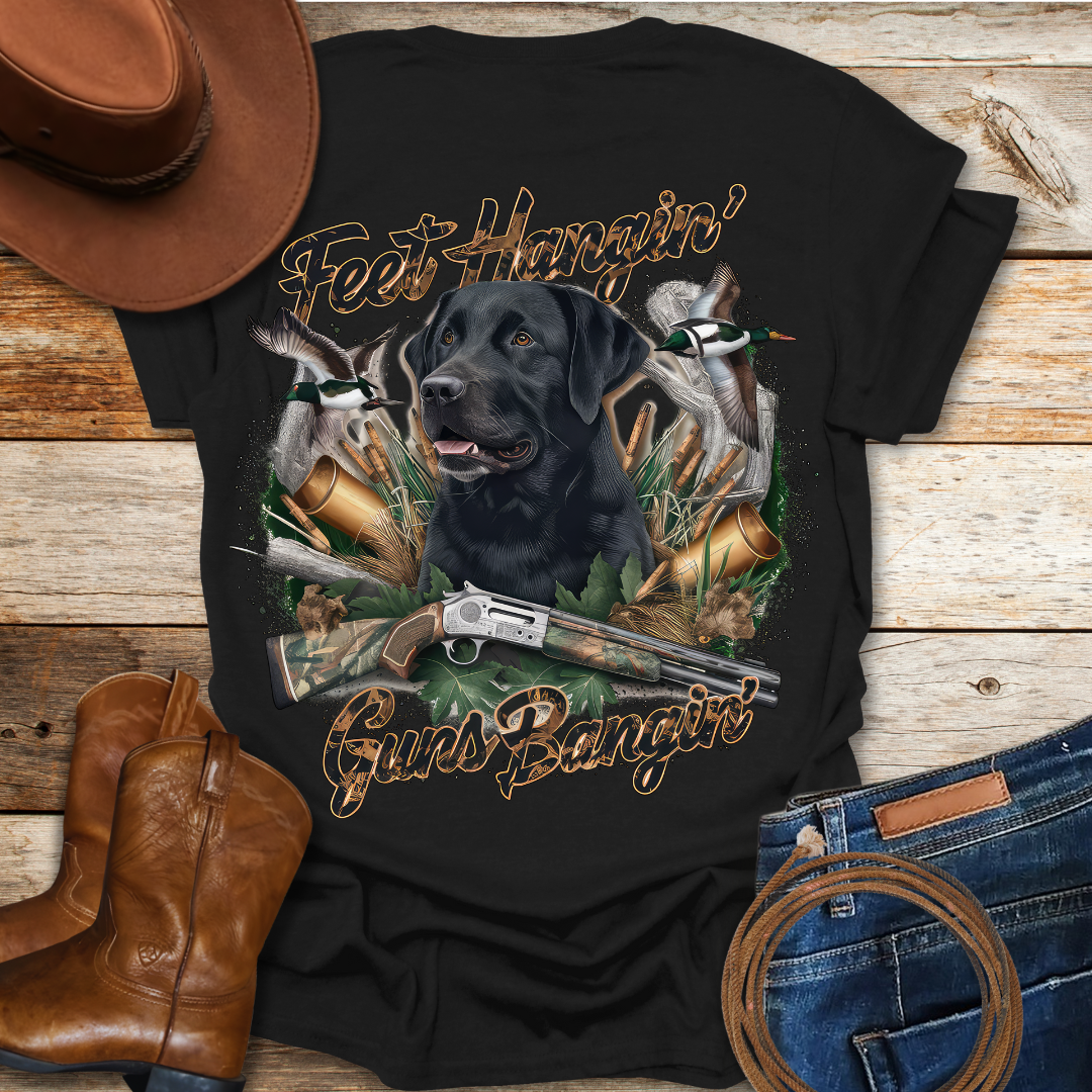 Feet Hanging T-Shirt
