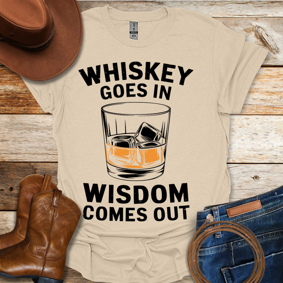 Whiskey Wisdom T-Shirt