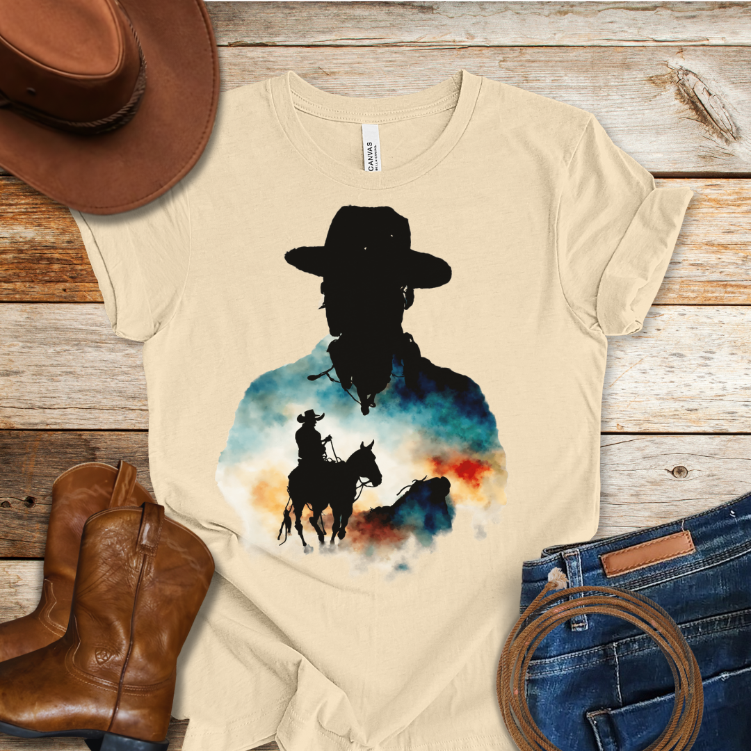Rolling Cowboy T-Shirt
