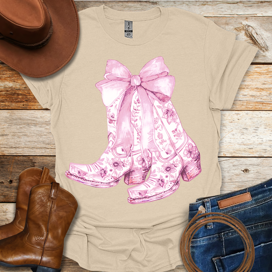 Pink Boots T-Shirt