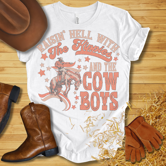 Raising Hell with Hippies T-Shirt
