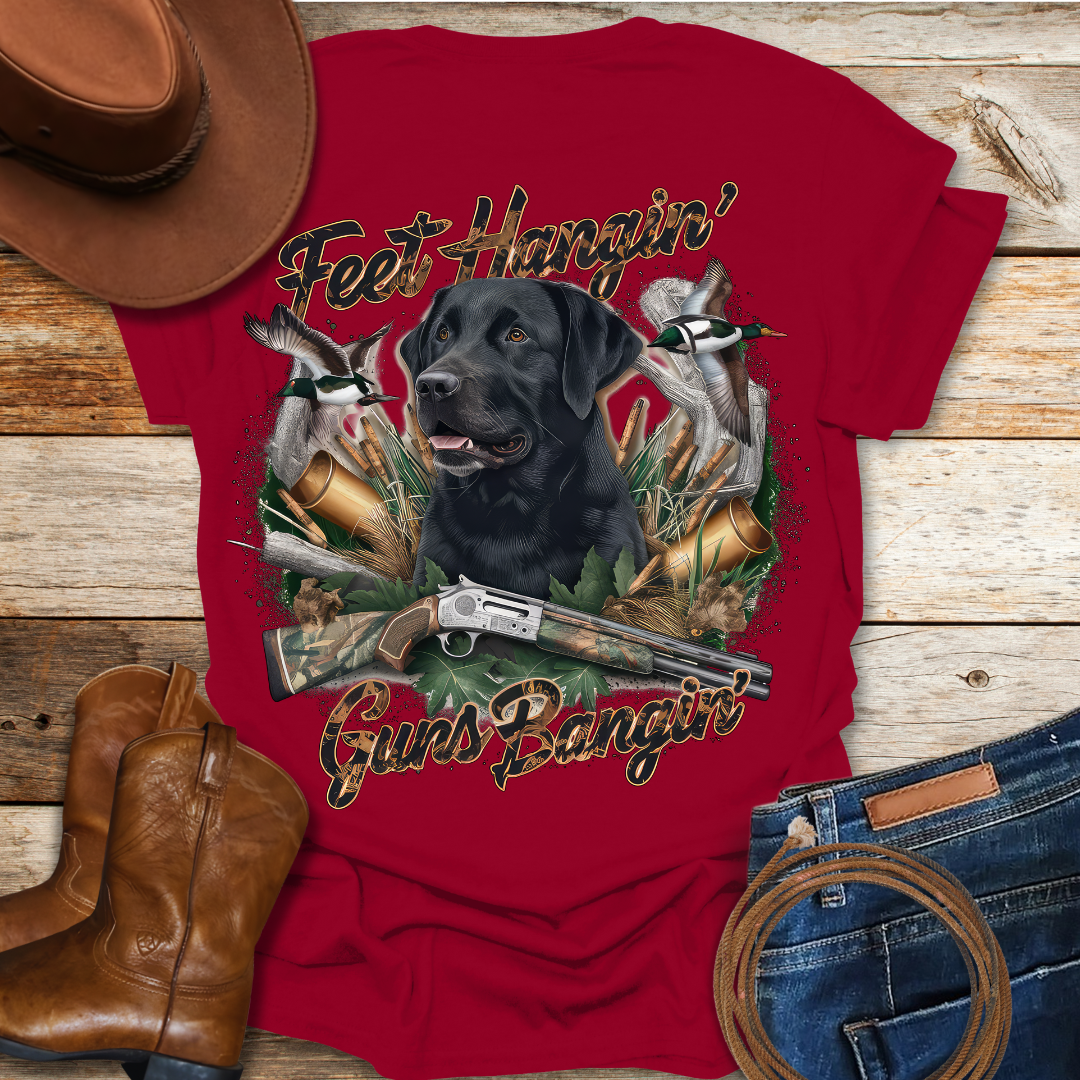 Feet Hanging T-Shirt