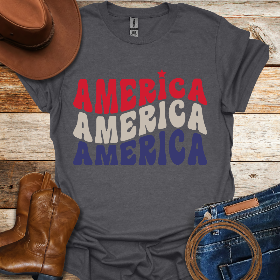 Wavy America T-Shirt