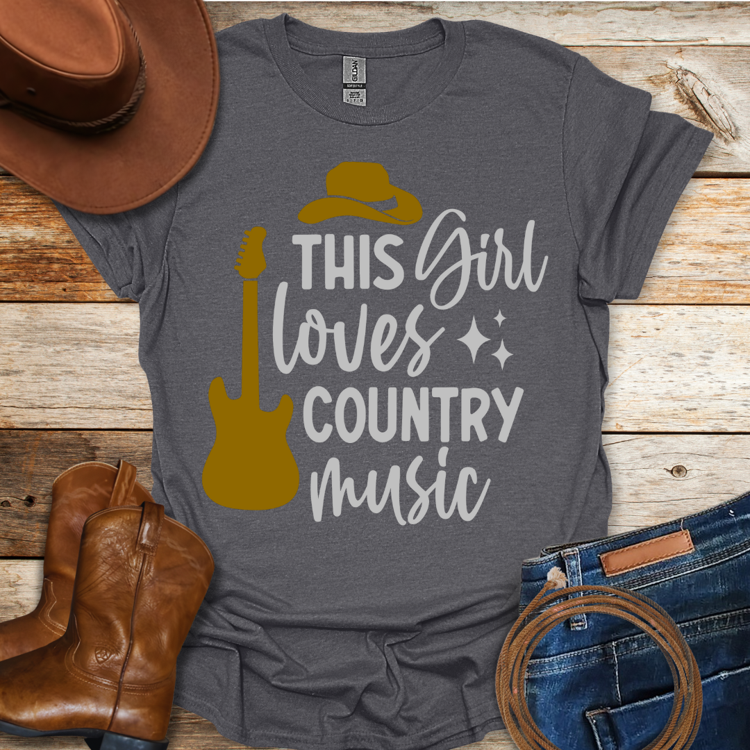 Country Music Love T-Shirt