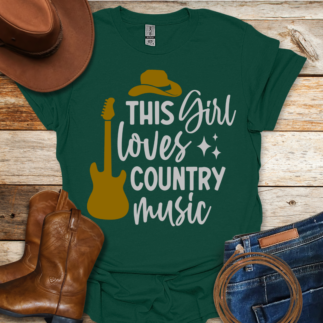 Country Music Love T-Shirt