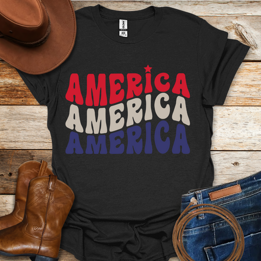 Wavy America T-Shirt