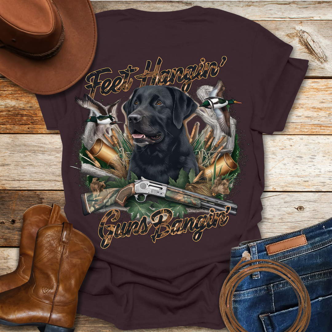 Feet Hanging T-Shirt