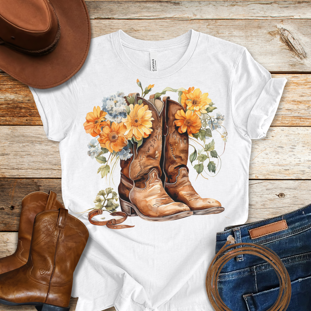Marigold Boots T-Shirt