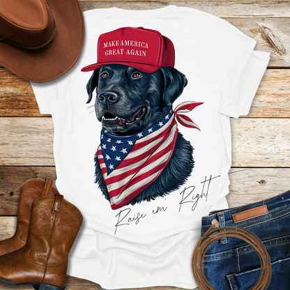 MAGA Black Lab T-Shirt