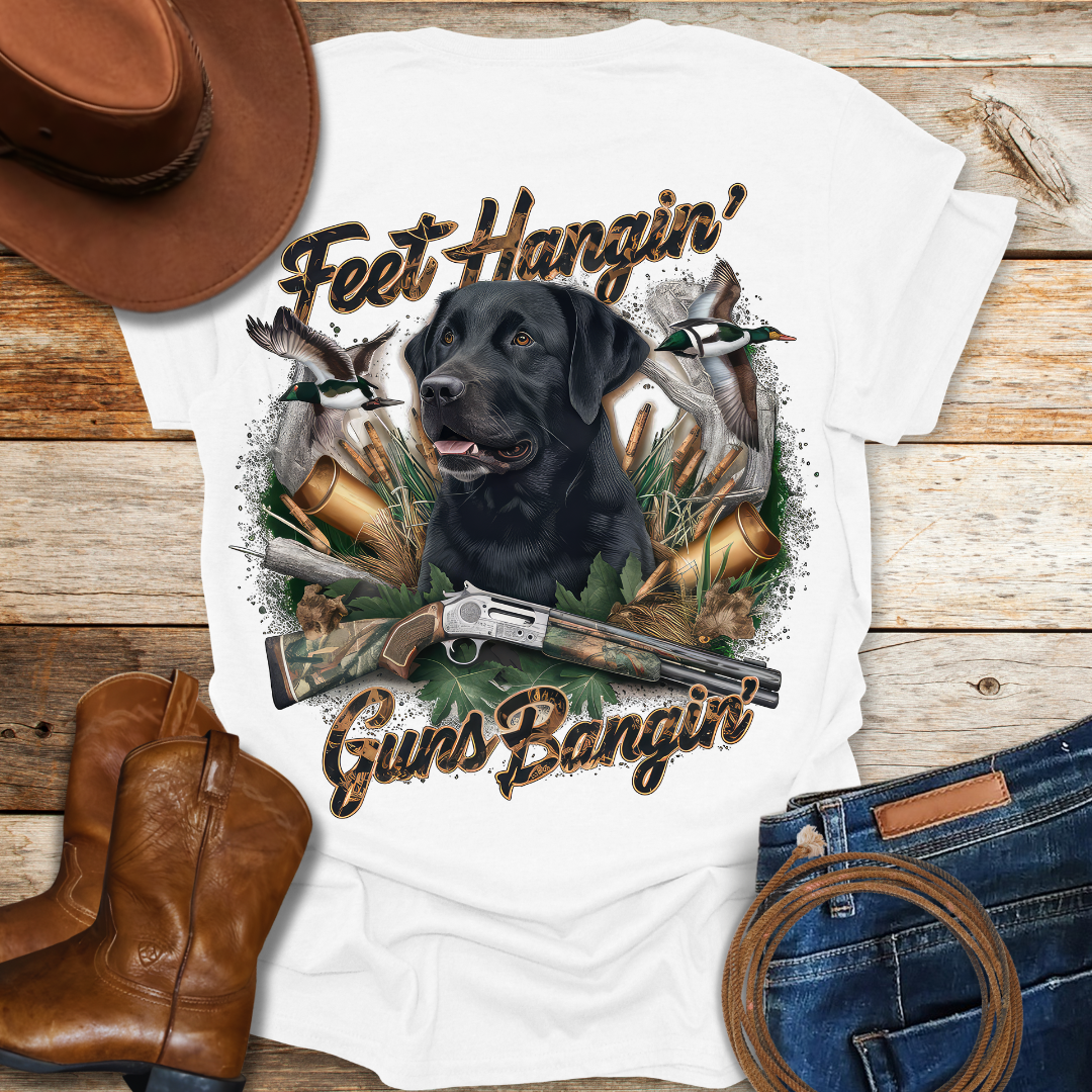 Feet Hanging T-Shirt